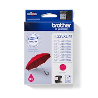 Brother Brother LC225XLM bläckpatroner 1 styck Original Magenta