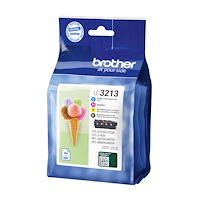 Brother Brother LC3213VALDR bläckpatroner 4 styck Original Svart, Cyan, Magenta, Gul