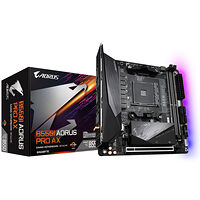 Gigabyte Technology Gigabyte B550I AORUS PRO AX - 1.0 - moderkort - mini ITX - Socket AM4 - AMD B550