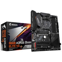 Gigabyte Technology Gigabyte B550 AORUS ELITE V2 moderkort AMD B550 Uttag AM4 ATX