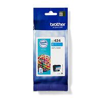 Brother Brother LC424C - cyan - original - bläckpatron