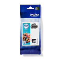 Brother Brother LC424BK bläckpatroner 1 styck Original Svart