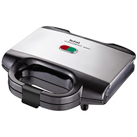 Tefal Tefal Ultracompact smörgåsgrill 700 W Svart, Rostfritt stål