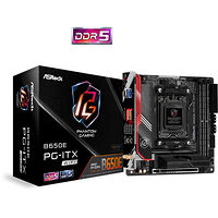 ASRock ASRock B650E PG-ITX WiFi - moderkort - mini ITX - Socket AM5 - AMD B650