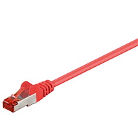 Goobay goobay patch-kabel - 25 cm - röd