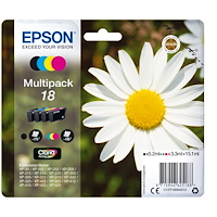 EPSON Epson Daisy Flerpack 4 färger 18 Claria Home-bläck
