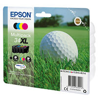 EPSON Epson Golf ball Multipack 4-colours 34XL DURABrite Ultra Ink