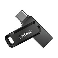 SANDISK SanDisk Ultra Dual Drive Go USB-sticka 256 GB USB Type-A / USB Type-C 3.2 Gen 1 (3.1 Gen 1) Svart