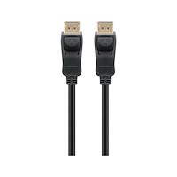 Goobay Goobay 49960 DisplayPort-kabel 3 m Svart