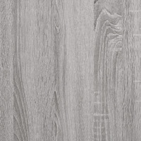 vidaXL Högskåp Grå Sonoma 69,5x34x180 cm konstruerat trä