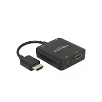 DeLOCK DeLOCK 63276 videokabeladapter HDMI Typ A (standard) Svart