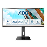 AOC AOC Pro-line CU34P2A - P2 Series - LED-skärm - böjd - 34"
