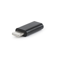 Gembird Gembird A-USB-CF8PM-01 kabelomvandlare (hane/hona) USB type-C 8 stift Svart