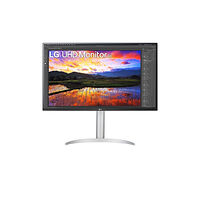 LG Electronics LG 32UP55NP-W platta pc-skärmar 80 cm (31.5") 3840 x 2160 pixlar 4K Ultra HD Vit