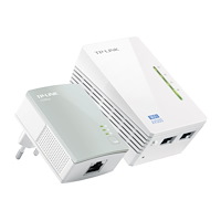 TP-LINK Technologies TP-Link TL-WPA4220 KIT PowerLine-nätverksadapter 300 Mbit/s Nätverksansluten (Ethernet) Wi-Fi Vit 1 styck