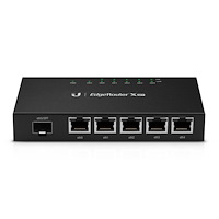 Ubiquiti Networks Ubiquiti ER-X-SFP kabelansluten router Svart