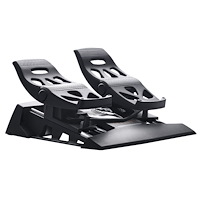 ThrustMaster Thrustmaster T.Flight Rudder Pedals Svart USB Pedaler PC, PlayStation 4