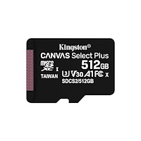Kingston Technology Kingston Technology Canvas Select Plus 512 GB SDXC UHS-I Klass 10