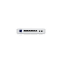 Ubiquiti Networks Ubiquiti UniFi Enterprise 8 PoE hanterad L3 2.5G Ethernet (100/1000/2500) Strömförsörjning via Ethernet (PoE) stöd Rostf...
