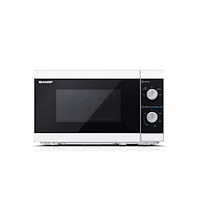 Sharp Sharp YC-MS01E-W mikrovågsugn Bänkdiskmaskin Enbart mikrovågsugn 20 l 800 W Svart, Vit