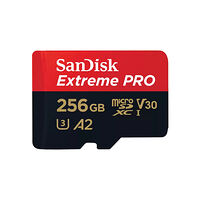 SANDISK SanDisk Extreme Pro - flash-minneskort - 256 GB - mikroSDXC UHS-I