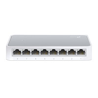 TP-LINK Technologies TP-Link TL-SF1008D nätverksswitchar Ohanterad Fast Ethernet (10/100) Vit