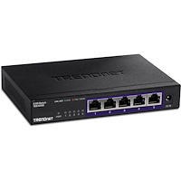 TRENDnet Trendnet TEG-S350 nätverksswitchar Ohanterad Gigabit Ethernet (10/100/1000) Svart