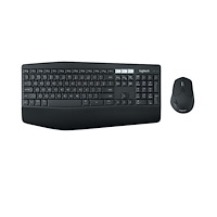 Logitech Logitech MK850 Performance tangentbord Mus inkluderad Trådlös RF + Bluetooth QWERTY Engelska (USA) Svart