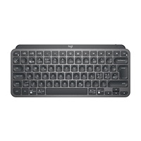 Logitech Logitech MX Keys Mini tangentbord Trådlös RF + Bluetooth QWERTY Nordic grafit