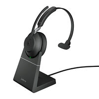 Jabra Jabra Evolve2 65 MS Mono - headset - med laddningsställ