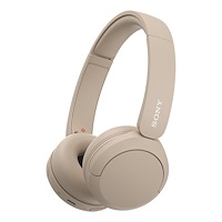 Sony Sony WH-CH520 Headset Trådlös Huvudband Samtal/musik USB Type-C Bluetooth Laddningsställ Gräddfärgad