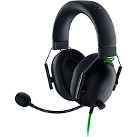 Razer USA Razer Blackshark V2 X Headset Kabel Huvudband Spela Svart, Grön