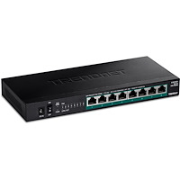 TRENDnet Trendnet TPE-TG380 nätverksswitchar Ohanterad 2.5G Ethernet (100/1000/2500) Strömförsörjning via Ethernet (PoE) stöd Sva...
