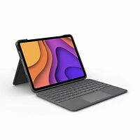 Logitech Logitech Folio Touch Grå Smart Connector QWERTY Nordic