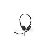 NEDIS Headset NEDIS CHSTU110BK On-Ear USB-A/C