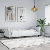 vidaXL Dagbädd vit 80x200 cm konstläder