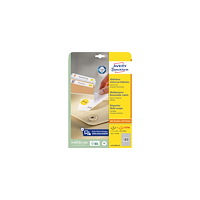 AVERY Etikett AVERY avtagb 25,4x10mm 4725/fp