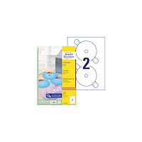 AVERY Etikett AVERY CD laser/inkjet 50/fp