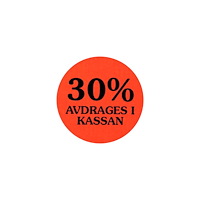 No Brand Etikett 30% avdrages i kassan 2000/RL