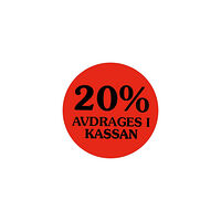 [NORDIC Brands] Etikett 20% avdrages i kassan 2000/RL