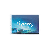 Lyreco Plastficka LYRECO A3L 0,08 klar 10/fp