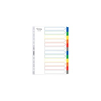 Lyreco Kartongregister LYRECO A4 1-15 vit