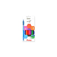 Pentel Kulpenna PENTEL iZee 1,0 sort.färg 8/fp