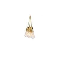 KONSTSMIDE Ljusslinga 8 amber LED E27 3,5m guld