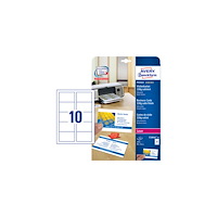 AVERY Visitkort AVERY laser 85x54 satin 250/fp