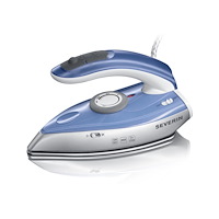 SEVERIN Elektrogeräte GmbH Severin BA 3234 Torr & Ångstrykjärn Stryksula i rostfritt stål 1000 W Blå, Silver