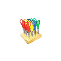 No Brand Saxställ med 12 st saxar