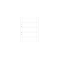 No Brand Lösblad A4 linjerat 14,5mm hålat 500/fp