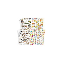 No Brand Stickers storpack blandade motiv 526/fp