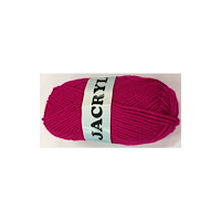 No Brand Akrylgarn 50g cerise